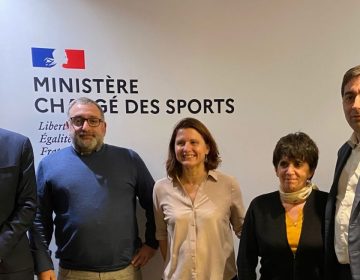 Réunion-diner avec la Ministre des sports Roxana MARACINEANU à Paris